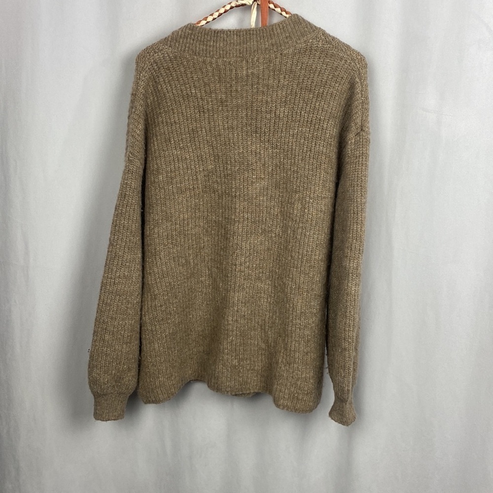 minimum The Melsa Cardigan Asymmetrical Cottage Core Knit - Size Small - Picture 11 of 12